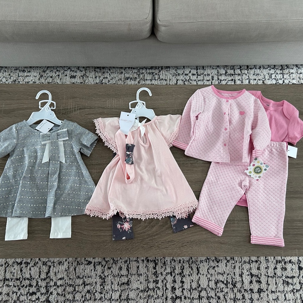 NWT baby girls outfit bundle